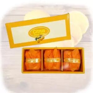 다산 감귤비누 세트 100g X 3개