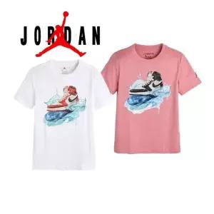 국내매장판 나이키키즈 주니어 AJ1 웨이브 반팔티 N252TS343P N252TS343P-BSE 368404