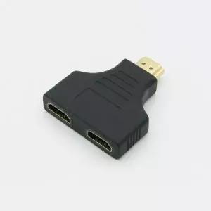[에이치플러스몰]HDMI 선택분배기 1대2 M Fx2 모니터 영상분배기 usb분배기 인터넷분배기