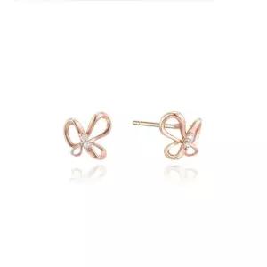 [롯데백화점]로이드 [GB] 리본 버터플라이 14K GOLD 귀걸이 LPFP3014G