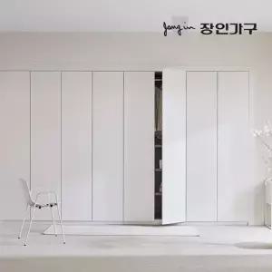 [장인가구]드로잉 E0등급 무광 여닫이 붙박이장 180cm (6자)