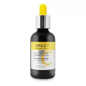 MISSHA 비타씨플러스 잡티씨 탄력 앰플 40ml 미백 1개 Ss