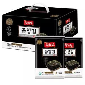 [G]광천김 무조미 곱창김 전장김 10봉 선물세트/구운김