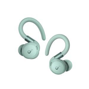 사운드코어 스포츠 X20 by Anker, 트루 와이어리스 운동 , 회전 및 가능 이어 훅, 노이즈 캔슬링, 딥 베이스, IP68 방수, 땀 방지, 방진, 48H 플레이, 체육관용