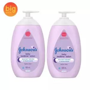 존슨즈 베드타임 로션 500ml 2개 라벤더