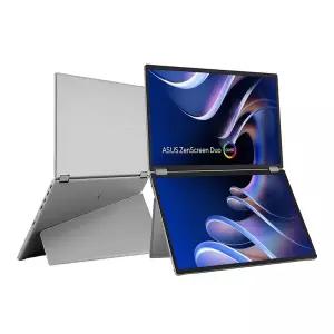 에이수스 FHD 휴대용 폴더블 포터블 모니터 WUXGA 360도 폴딩, 35.5cm, ZenScreen Duo OLED MQ149CD