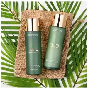 김정문알로에 큐어 하이드라 수딩 토너+에멀젼 130ml
