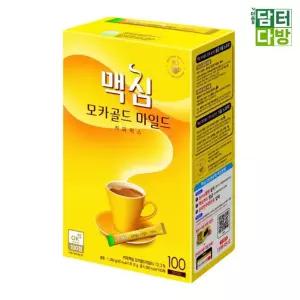 (무배) 동서식품 맥심 모카골드 마일드 100스틱 커피 믹스커피 모카골드마일드100T 모카골드100스틱