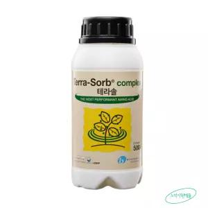 테라솔 액제 500ml 유리아미노산 냉해 가뭄 극복 작물활성제 액체비료 바이오밸런스