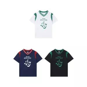 [롯데백화점]엔비에이 NBA 폴리메쉬 절개 팀 티셔츠(K252TS090P)