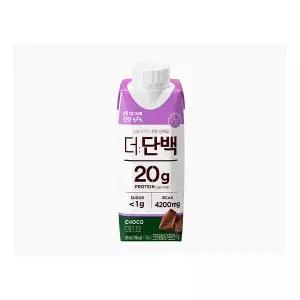 빙그레 더단백 드링크 초코 250ml 18개