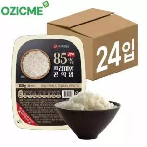 오직미곤약 85% 프리미엄곤약밥 150gx24개입 1박스 80kcal 밥맛 그대로 한끼 대신곤약