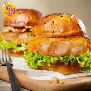 마녀바스켓 통살새우까스 1kg (20개입) 오동통 새우 55%
