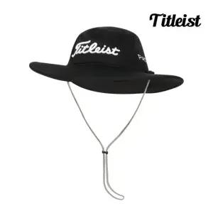 타이틀리스트 모자 투어 오지 버킷햇 골프모자 남성 블랙 TH24TAUS-01