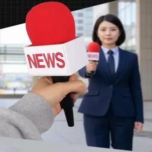 오담 가짜 NEWS 마이크 어린이가짜마이크