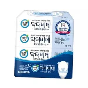 비데화장지 깨끗한나라 닥터 비데 3플러스1입 물티슈