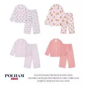 [롯데백화점]폴햄키즈 여아) 디즈니 레이온 긴팔 파자마 세트(PKG5UI2210)