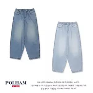 [롯데백화점]폴햄키즈 공용) 배기핏 데님 팬츠(PKG2DP3713)