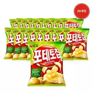 농심 포테토칩 오리지널 60g X 20개입