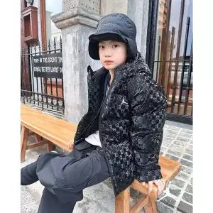 [나이키키즈](강남점) (105-170) 2컬러 택1 조던 키즈 박시 샤이니 푸퍼 덕다운 점퍼 자켓 (N254DM160P)