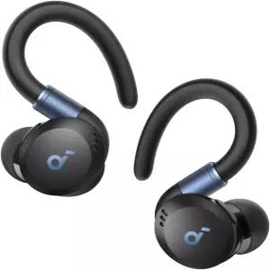 사운드코어 스포츠 X20 by Anker 트루 와이어리스 운동 이어버드 회전 및 확장 가능 이어 훅 노이즈 캔슬링
