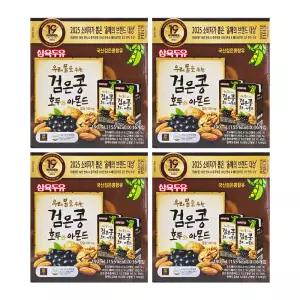 삼육식품 삼육두유 검은콩 호두 아몬드 190ml, 64개 damda