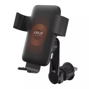 주파집 15W 오토 스캔 차량용 센서 무선 고속 충전 거치대 5세대 QC-6 PRO CP 4104984