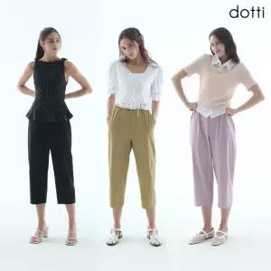도티 26SS나일론 스판7부 팬츠3종D6NSW