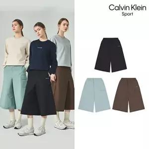 [Calvin Klein][신상]26SS 여성 시어서커 7부팬츠