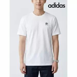 [하프클럽/아디다스]아디다스 반팔티 트레포일 에센셜 티셔츠 남성 화이트