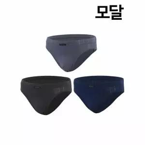 [하프클럽/제임스딘]부드러운 모달 스트라이프 인밴드 브리프팬티 3매입(JHM