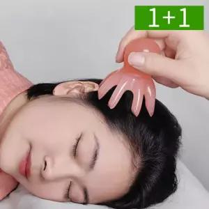[etv] 1+1 문어괄사 마사지기 목 두피 얼굴 지압