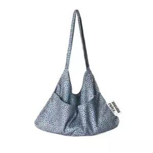 [국내정품] 마스마룰즈 MASMARULEZ Rabbit eco bag_Heart leopard mauve blue 5018291186