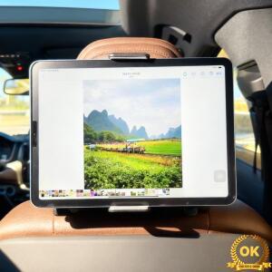 볼보 XC60 폴스타 3용 태블릿 거치대 1세트 가방 걸이 뒷좌석 브래킷 아이패드 차량용 핸드폰