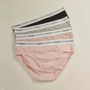 PUMA BODYWEAR 소프트 코튼팬티 4PACK