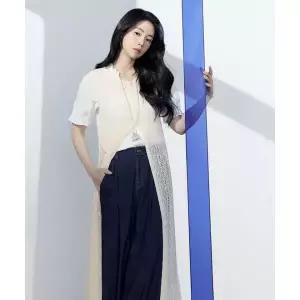 THEATG 2팩 26SS 크로셰 롱 베스트가디건 693206