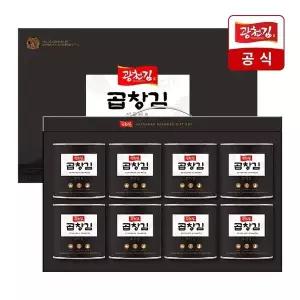 [광천김] 프리미엄 곱창김 캔김 8캔 선물세트