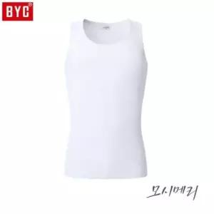 민소매런닝 BYC 남성 모시메리 뉴매쉬런닝 DOLS0005