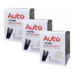 당뇨측정지 혈당시험지 오토첵 150매 당뇨시험지 당뇨측정 혈당지