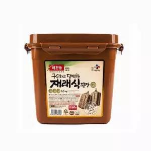 전통식품 한국식 발효장 재래식 된장 6.5kg
