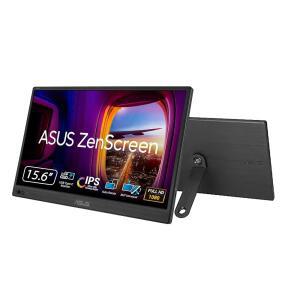 ASUS ZenScreen 16인치 휴대용 USB 모니터(MB169CK-P) - 풀 HD, IPS, 듀얼 USB-C, 아이 케어, 플리커 프리, 블루 라이트 필터, 안티 글레어 표면, 360 킥스탠드, 3년 보증