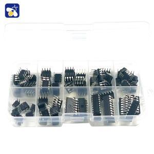 10 종류 85PCS 사양 IC NE555 LM324 집적 회로 칩 키트 DIP 직접 삽입 단일 정밀 타이머