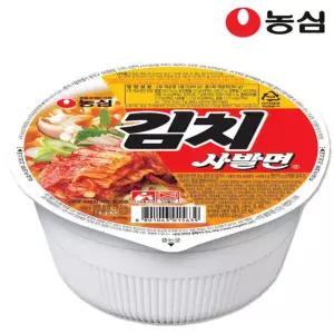 자재 컵라면 김치 사발면 소 86G x 24EA