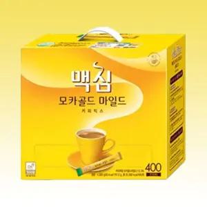 맥심 모카골드 커피믹스 스틱커피 400T 티타임 파인다이닝 아이스티 외식 샌드위치 브런치모임