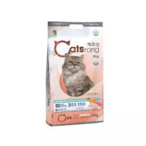 [하프클럽/셀럽하우스]고양이 건식 사료 캐츠랑 5kg 반려묘 성장단계 전 연령 먹이