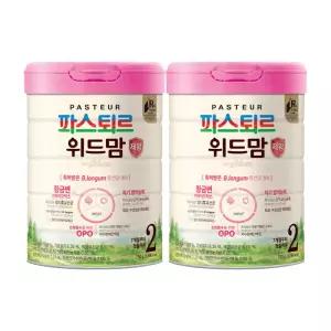 파스퇴르 위드맘 제왕 분유 2단계 750g 2개