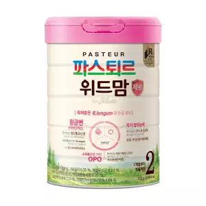 파스퇴르 위드맘 제왕 분유 2단계 750g 1개