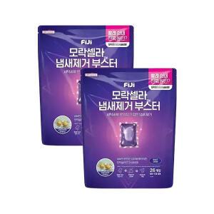 피지 모락셀라 냄새제거 부스터 캡슐 코튼향 26개입, 2개