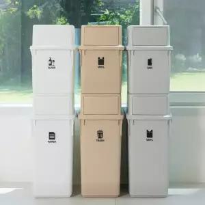 [라이피스트] 분리수거함 가정용 쓰레기통 재활용 인테리어 대용량 휴지통 모음