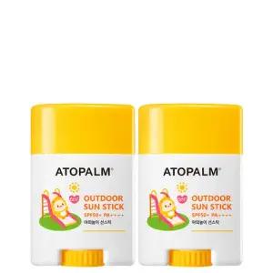아토팜 야외놀이 선스틱x2개 (SPF50+ PA++++)